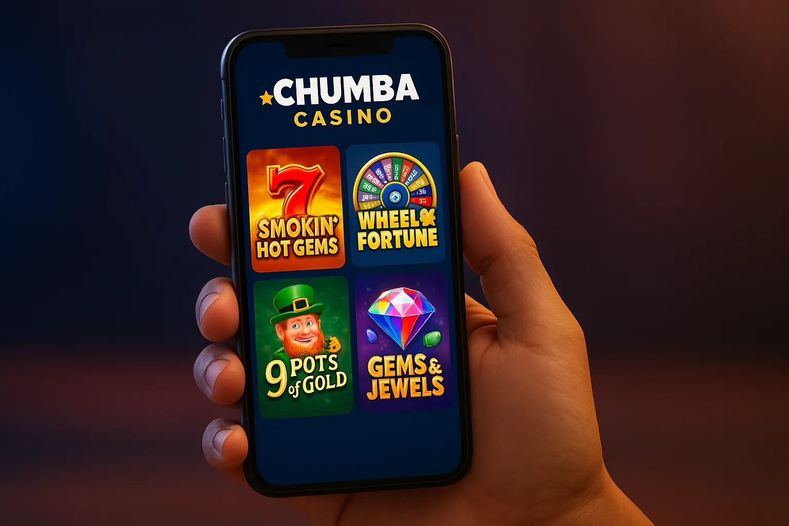 भारत में Chumba Casino मोबाइल गेमिंग का स्क्रीनशॉट