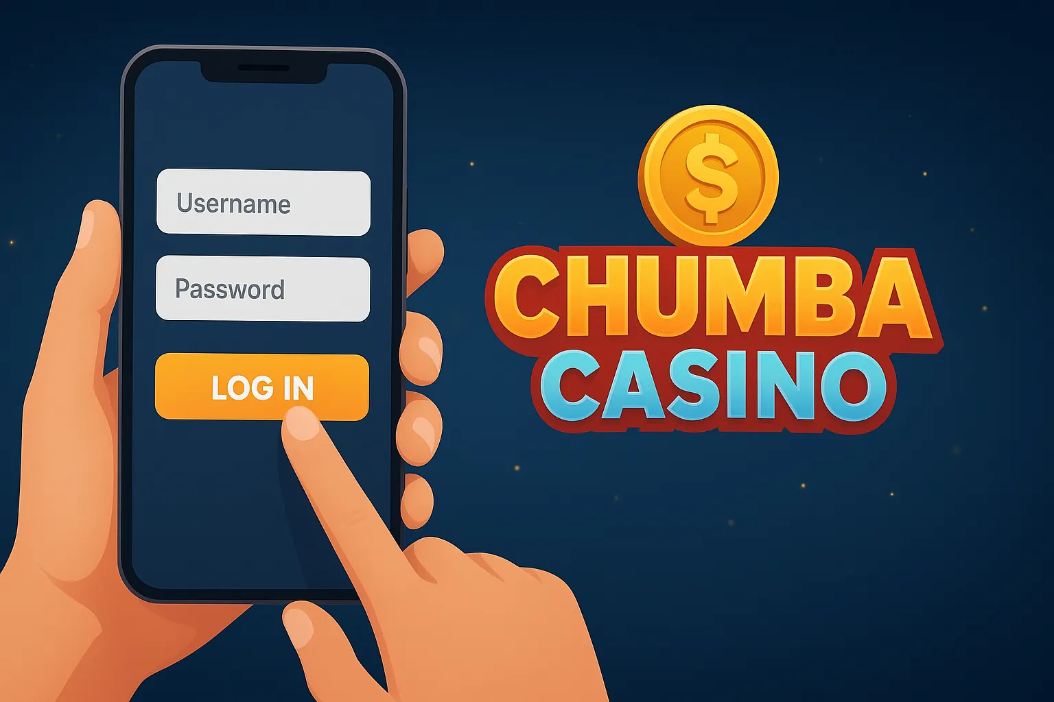 Chumba Casino login screen on mobile and desktop (India user guide)